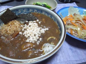 三寒カレー四温