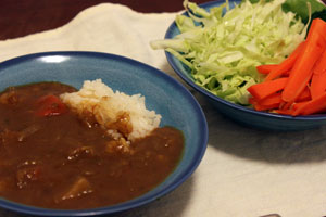 カレーのルーチン